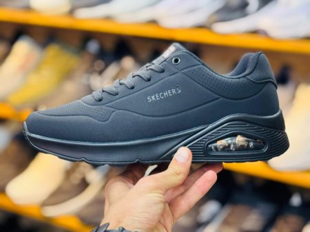 سكيتشرز لوس انجلس جلد - اسود - 1210